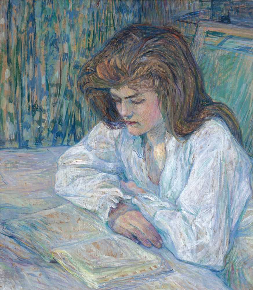 The Reader (1889) - Henri de Toulouse Lautrec