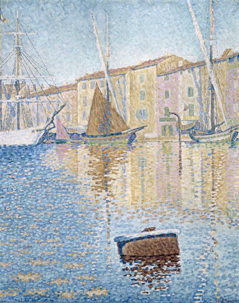 The Red Buoy, Saint-Tropez, 1895 - Paul Signac