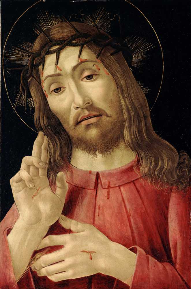 The Resurrected Christ (ca. 1480) - Sandro Botticelli