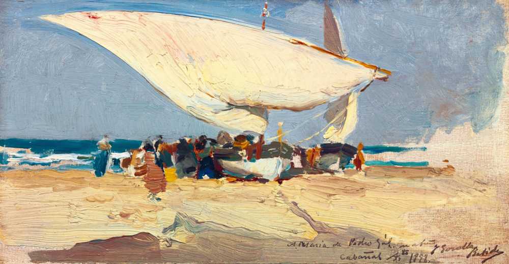 The Return Of The Catch. Valencia Beach (1898) - Joaquin Sorolla y Bastida
