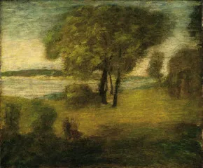 The River (circa 1884-1894) - Albert Pinkham Ryder