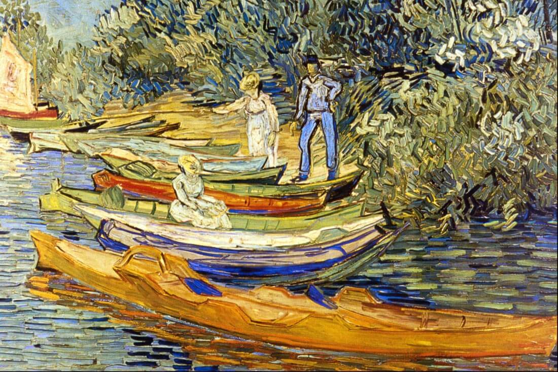 The Riverbank, La Grenouillere - Van Gogh