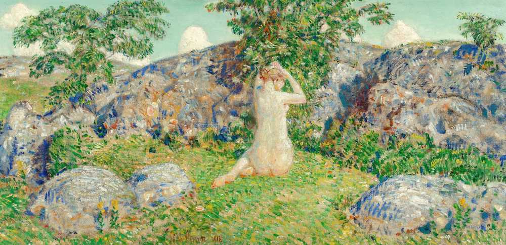 The Rocks of Cape Ann (1918) - Childe Hassam
