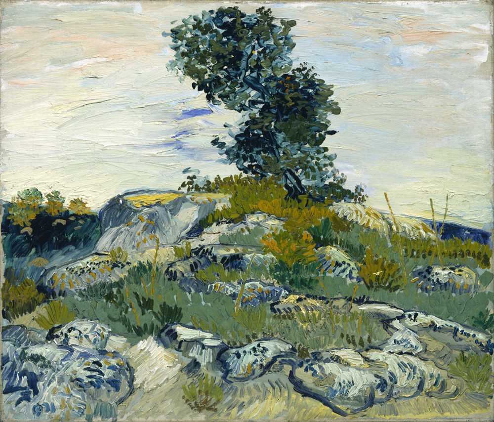 The Rocks - Vincent van Gogh