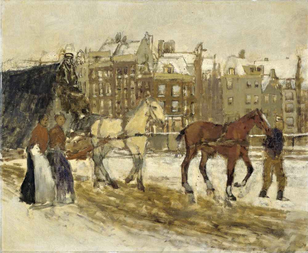 The Rokin, Amsterdam - George Hendrik Breitner