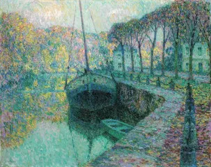 The Salt Boat (1919) - Henri Le Sidaner