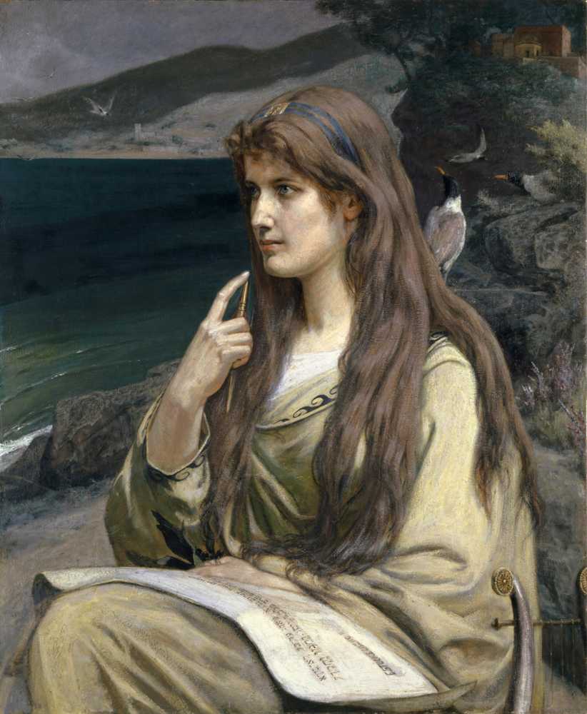 The Seer Woman (1896) - Ernst Stückelberg