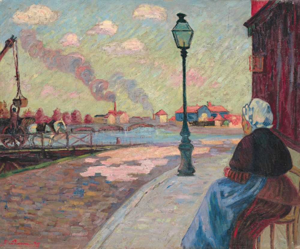The Seine at Charenton (1875) - Armand Guillaumin
