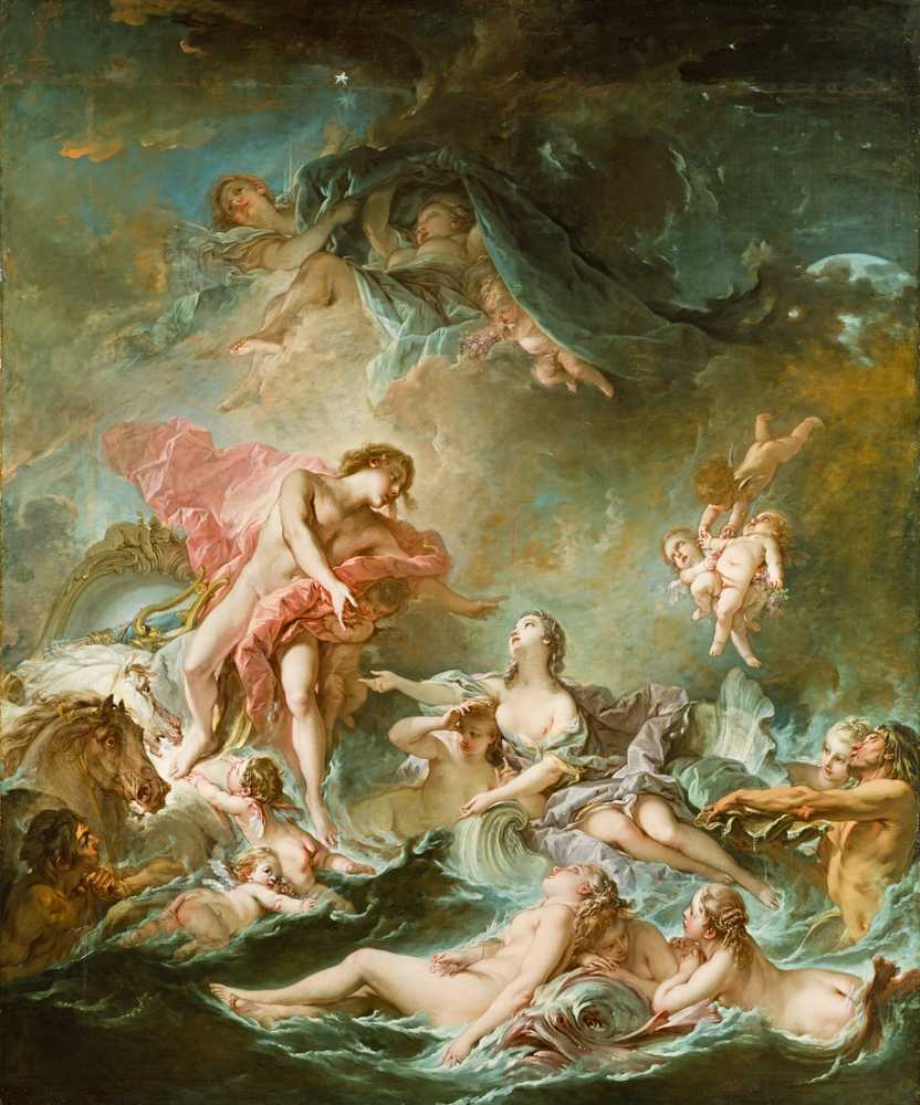 The Setting of the Sun (1752) - Francois Boucher