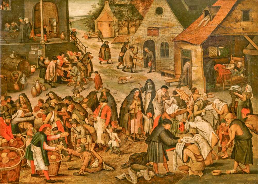 The Seven Acts of Mercy - Pieter Brueghel Młodszy