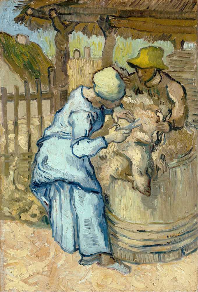 The Sheep-Shearer - Vincent van Gogh