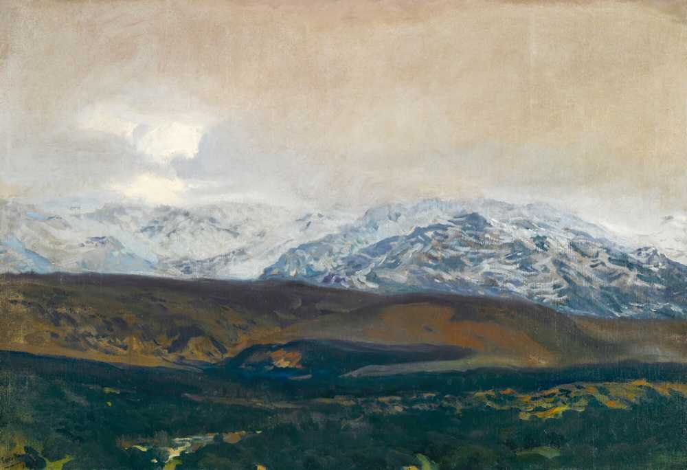 The Sierra De Guadarrama (1907) - Joaquin Sorolla y Bastida