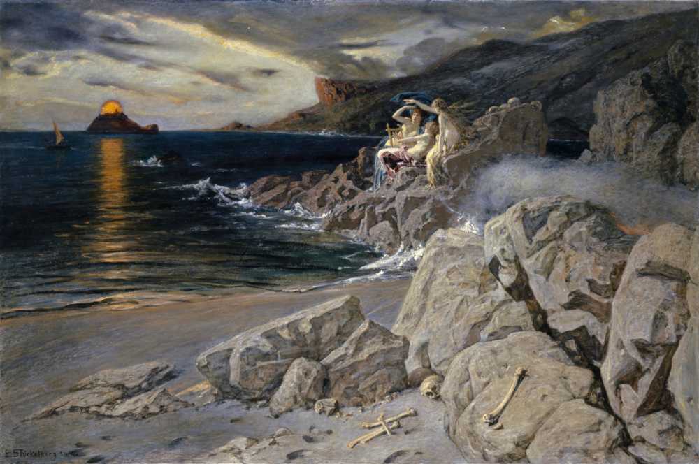 The Sirens (1899) - Ernst Stückelberg