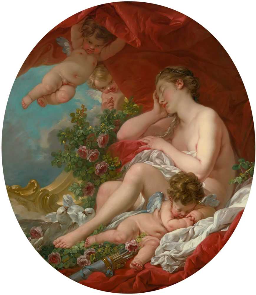 The Sleep Of Venus (1754) - Francois Boucher