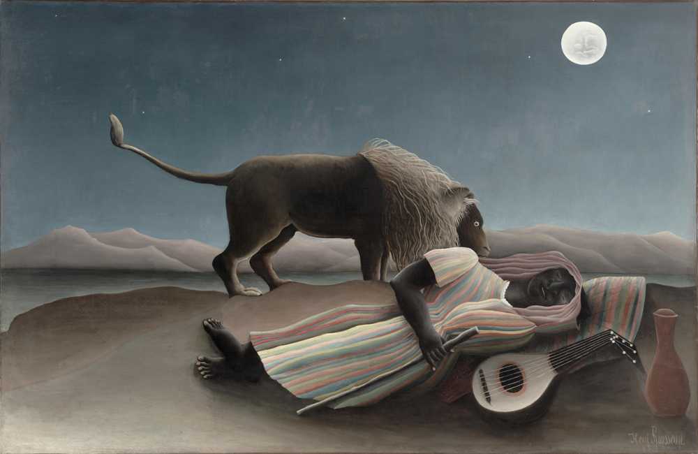 The Sleeping Gypsy (1897) - Henri Rousseau