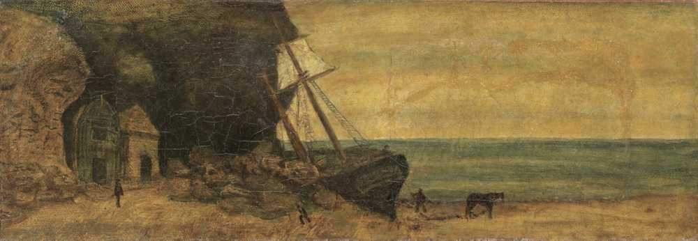 The Smugglers’ Cove (ca. 1880) - Albert Pinkham Ryder