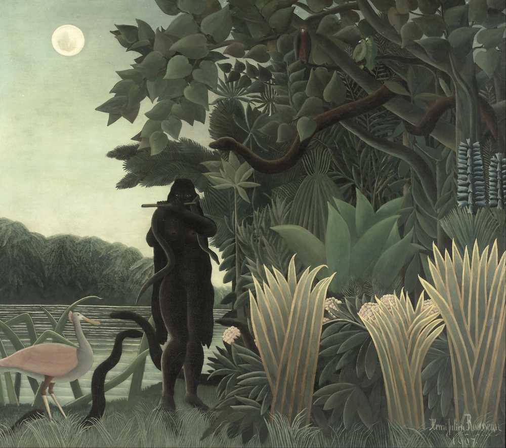 The Snake Charmer (1907) - Henri Rousseau