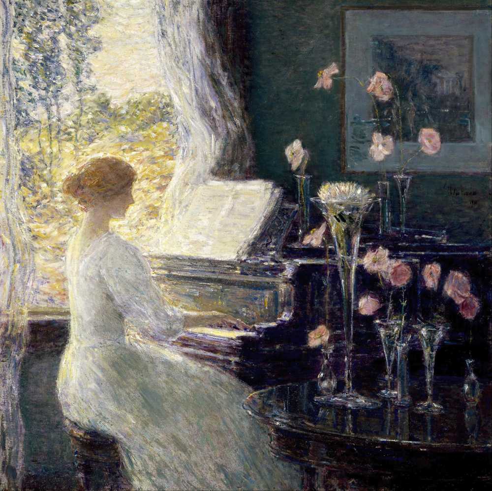 The Sonata (1911) - Childe Hassam