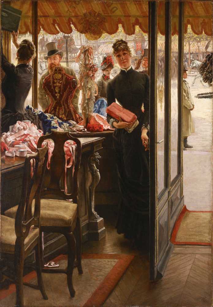 The store maid (1878 - 1880) - James Tissot