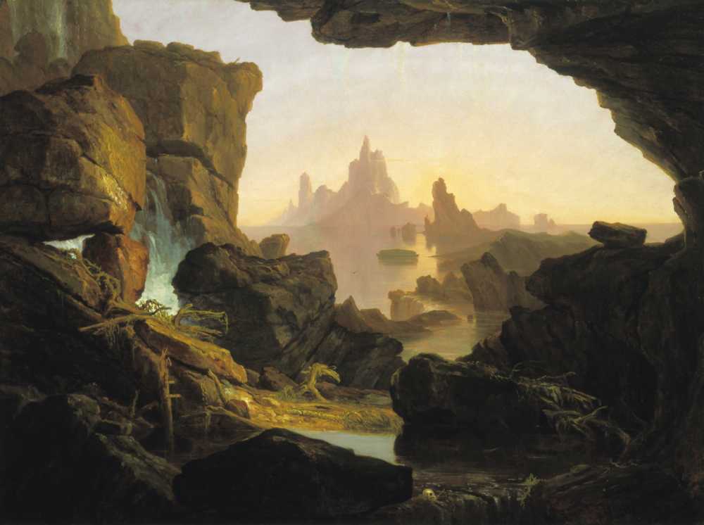 The Subsiding of the Waters of the Deluge (1829) - Thomas Cole