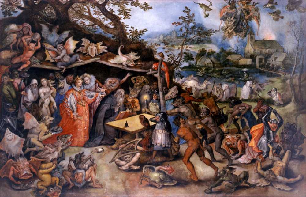 The Temptation of Saint Anthony - Jan Brueghel Starszy