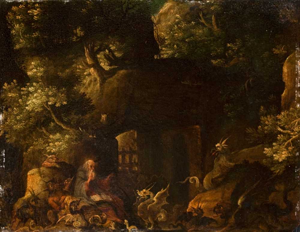 The Temptation Of St Anthony - Jan Brueghel Starszy