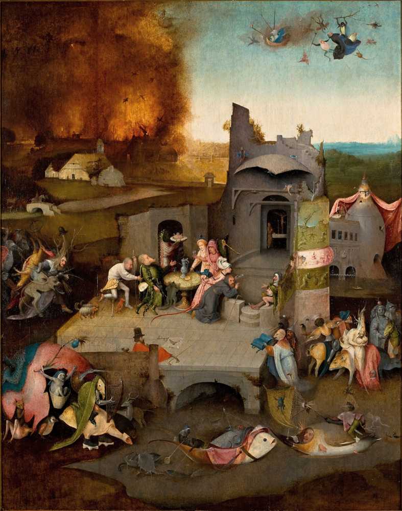 The Temptations of St. Anthony - Hieronim Bosch