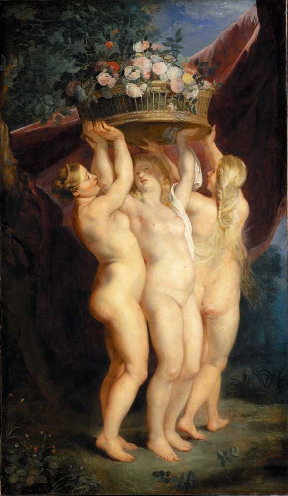 The Three Graces - Jan Brueghel Młodszy