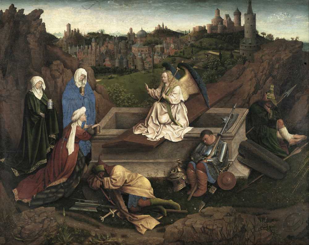 The Three Marys at the Tomb (ca 1425-1435) - Jan van Eyck