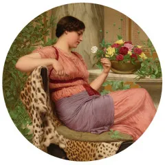 The Time Of Roses (1916) - John William Godward