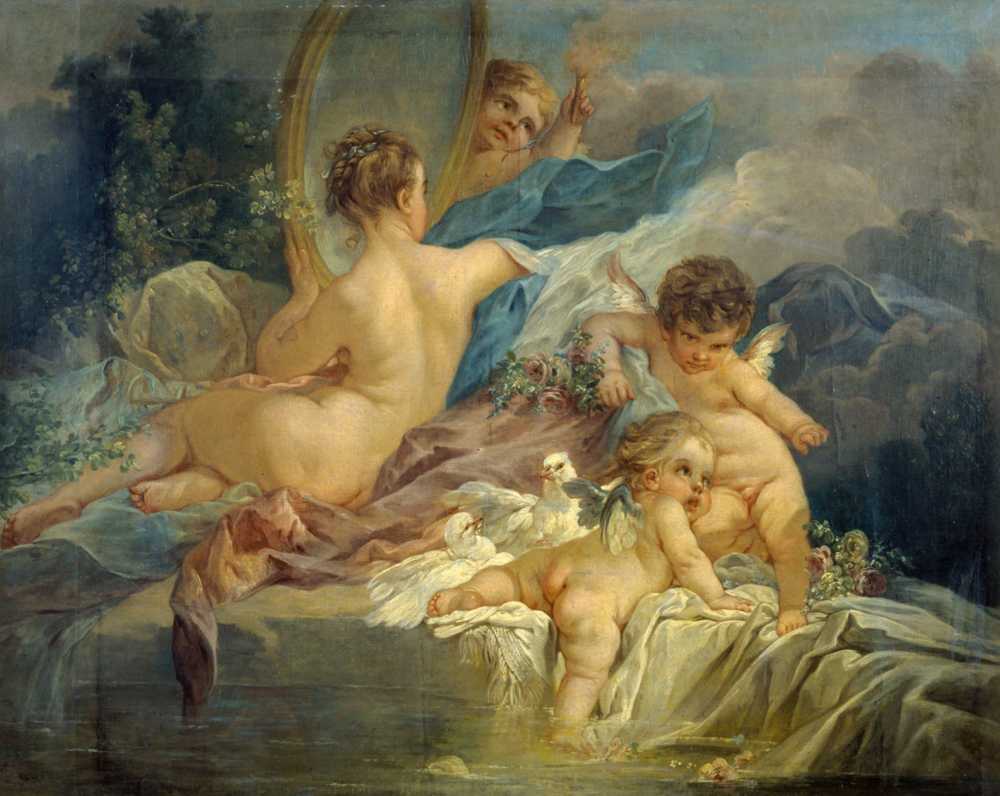 The toilet of Venus - Francois Boucher