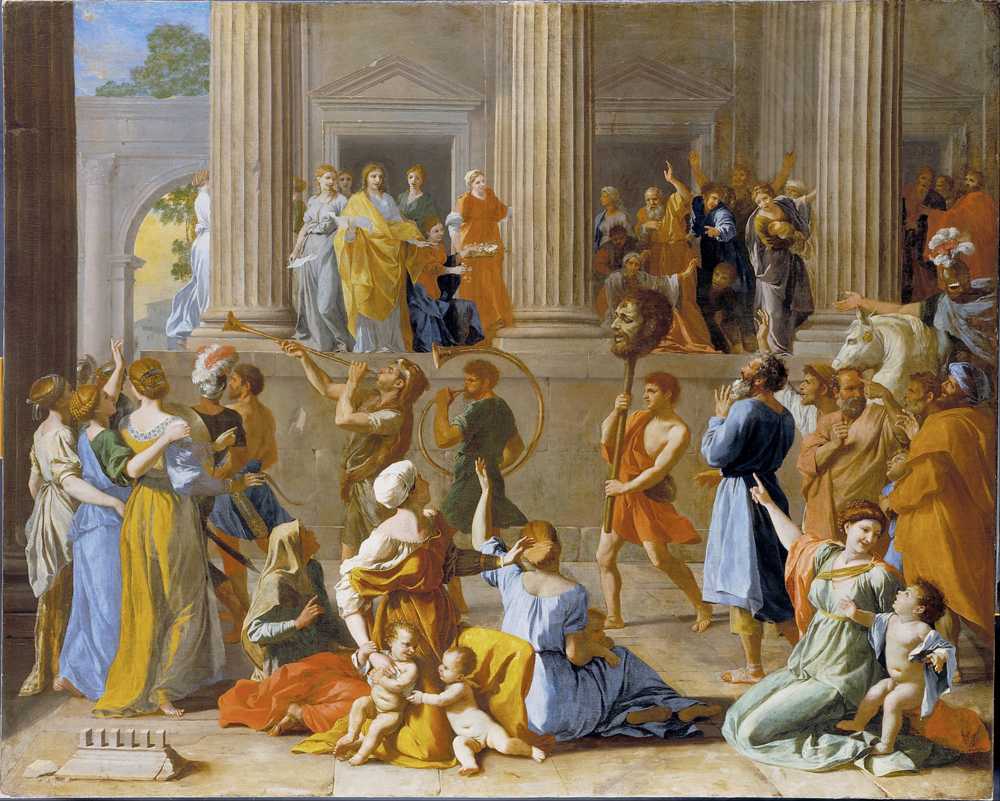 The Triumph Of David - Nicolas Poussin