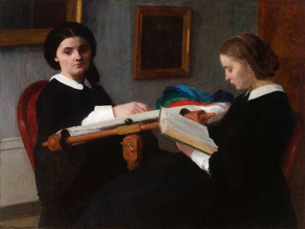 The Two Sisters (1859) - Henri Fantin-Latour