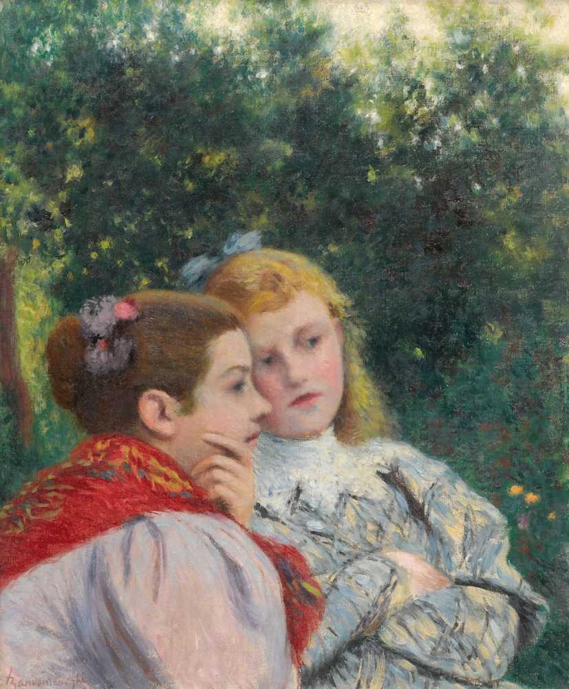 The Two Sisters (1895) - Federico Zancomeneghi