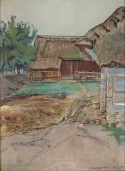 The village of Konary (1905) - Stanisław Wyspiański