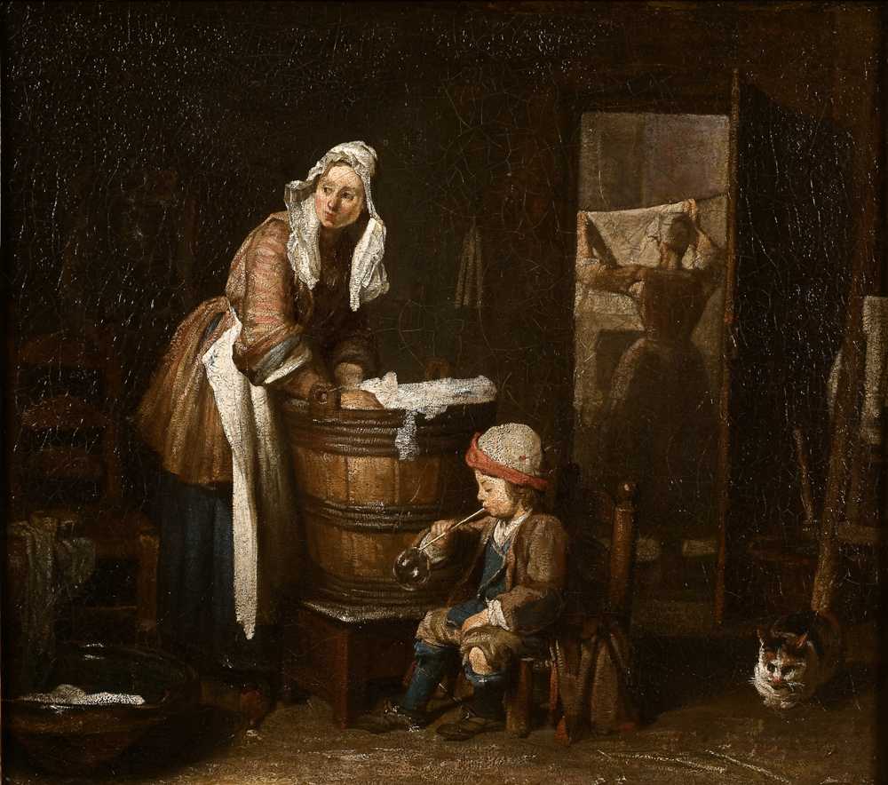 The Washerwoman - Jean Baptiste Simeon Chardin