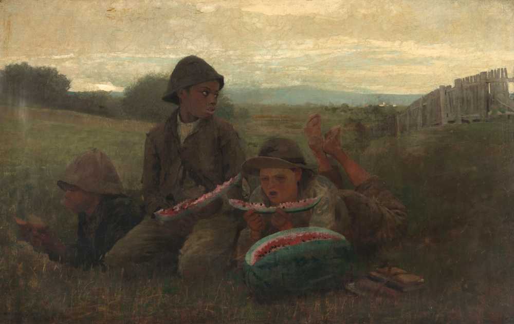 The Watermelon Boys (1876) - Winslow Homer