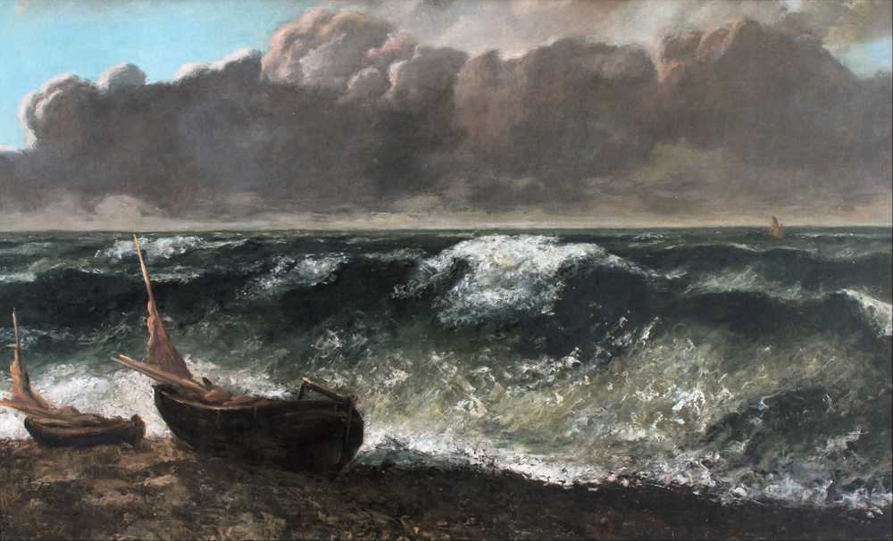The Wave (1869) - Gustave Courbet