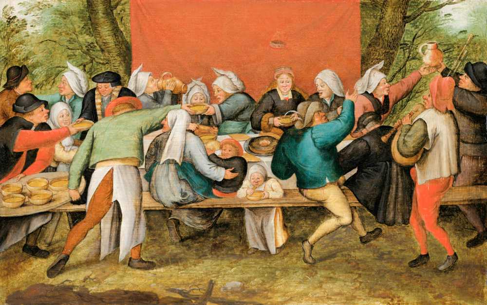 The Wedding Feast - Pieter Brueghel Młodszy