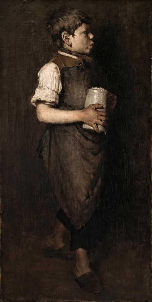 The Whistling Boy (1875) - William Merritt Chase