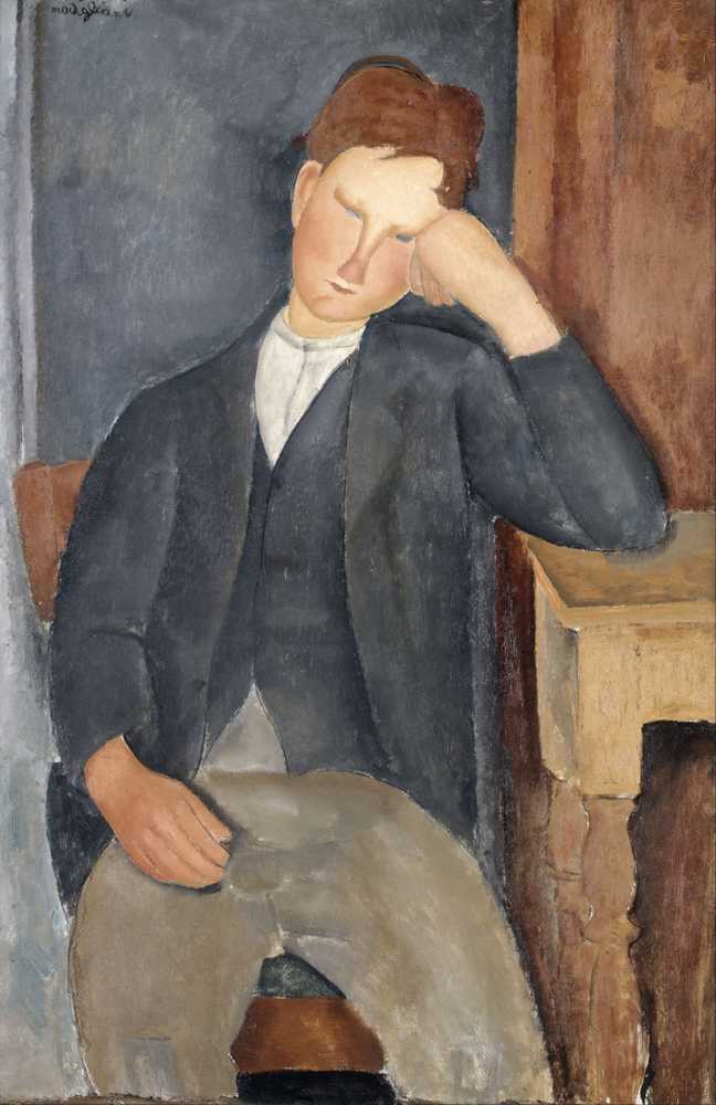 The Young Apprentice (1918 - 1919) - Amedeo Modigliani