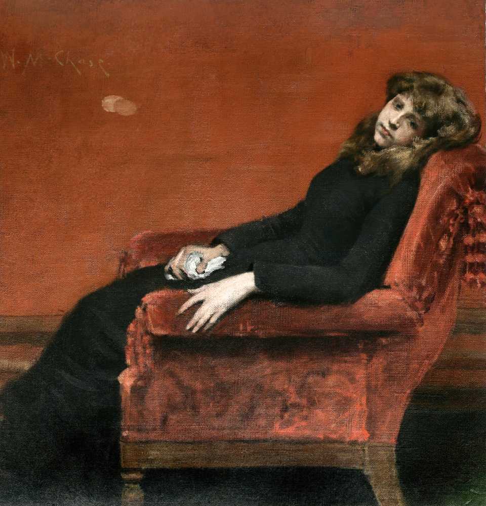 The Young Orphan (1884) - William Merritt Chase