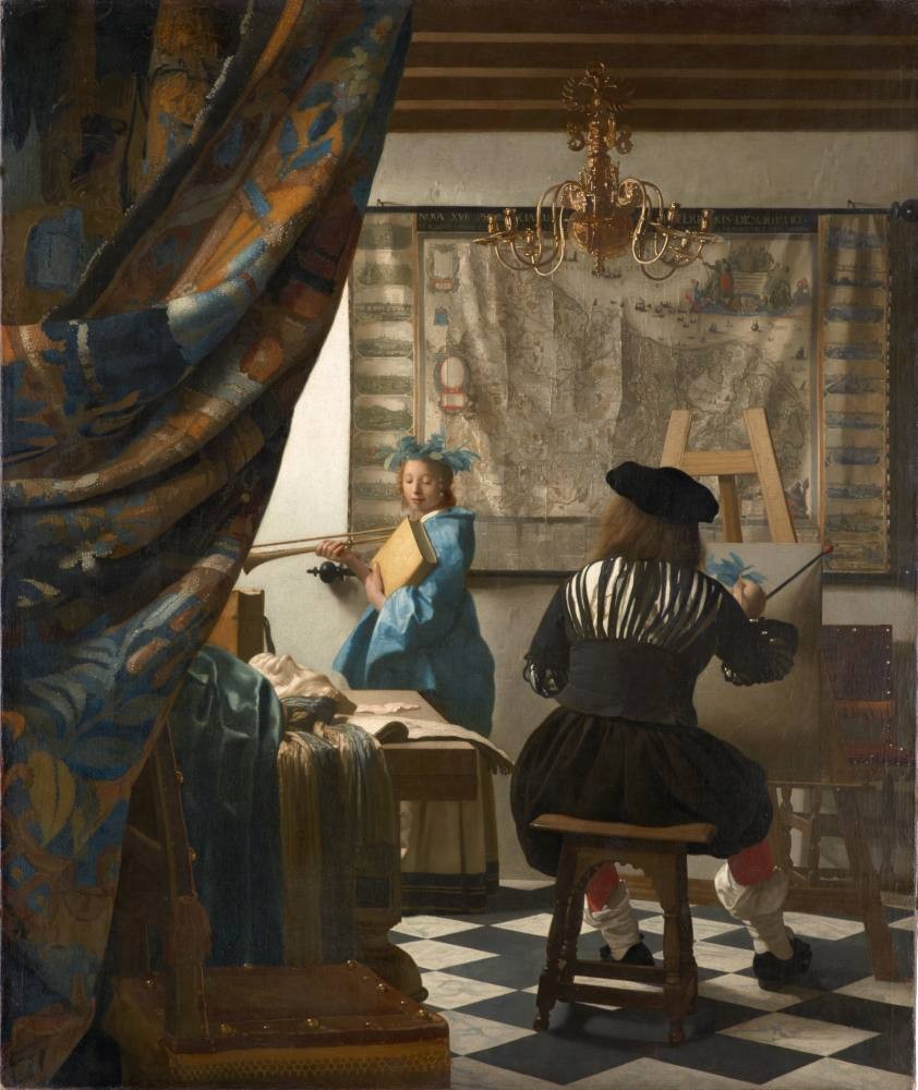 The Allegory of Painting - Vermeer