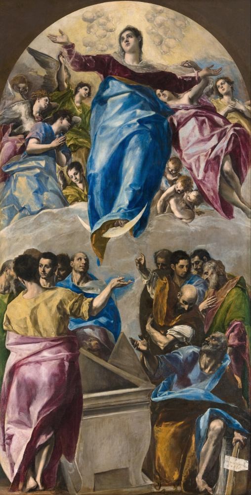 The Assumption of the Virgin - El Greco