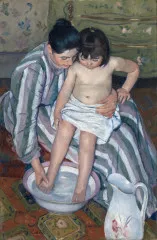 The Child’s Bath - Cassatt