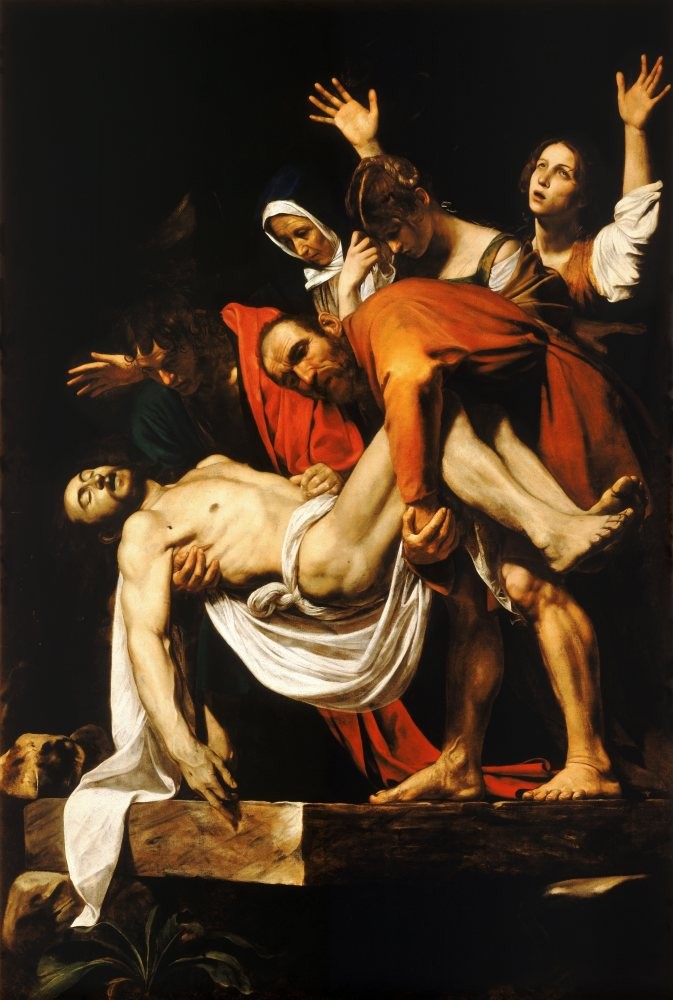 Christ burial - Caravaggio