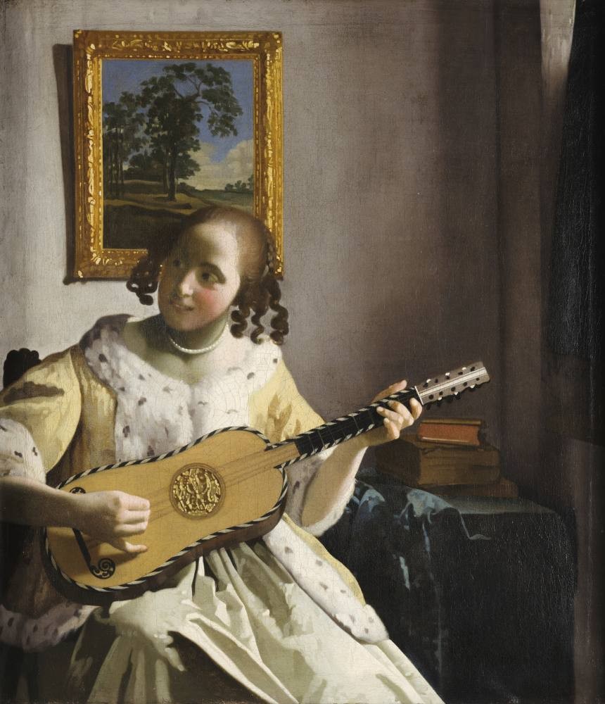 The guitar player - Vermeer