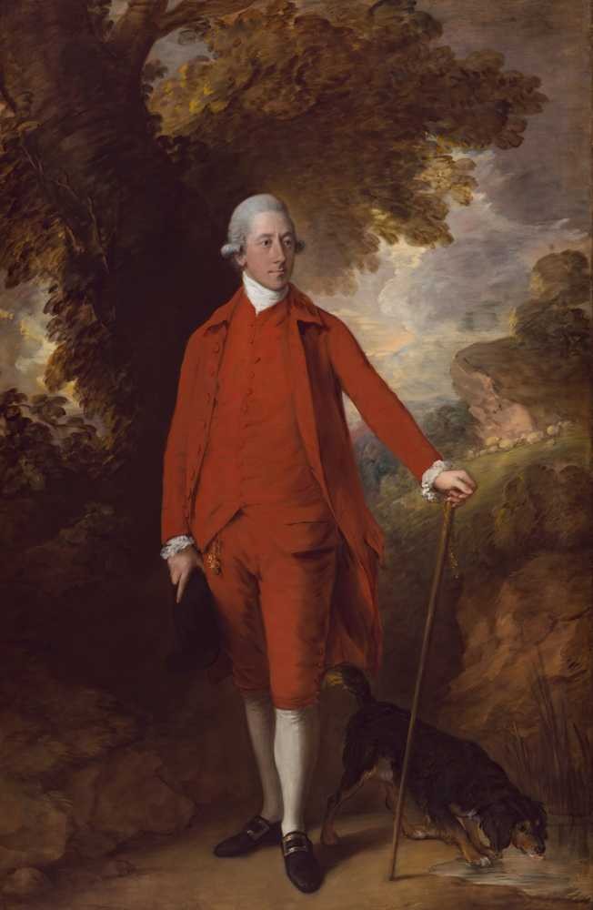 The Honorable Richard Savage Nassau De Zuylestein, M.P. (ca. b... - Gainsborough
