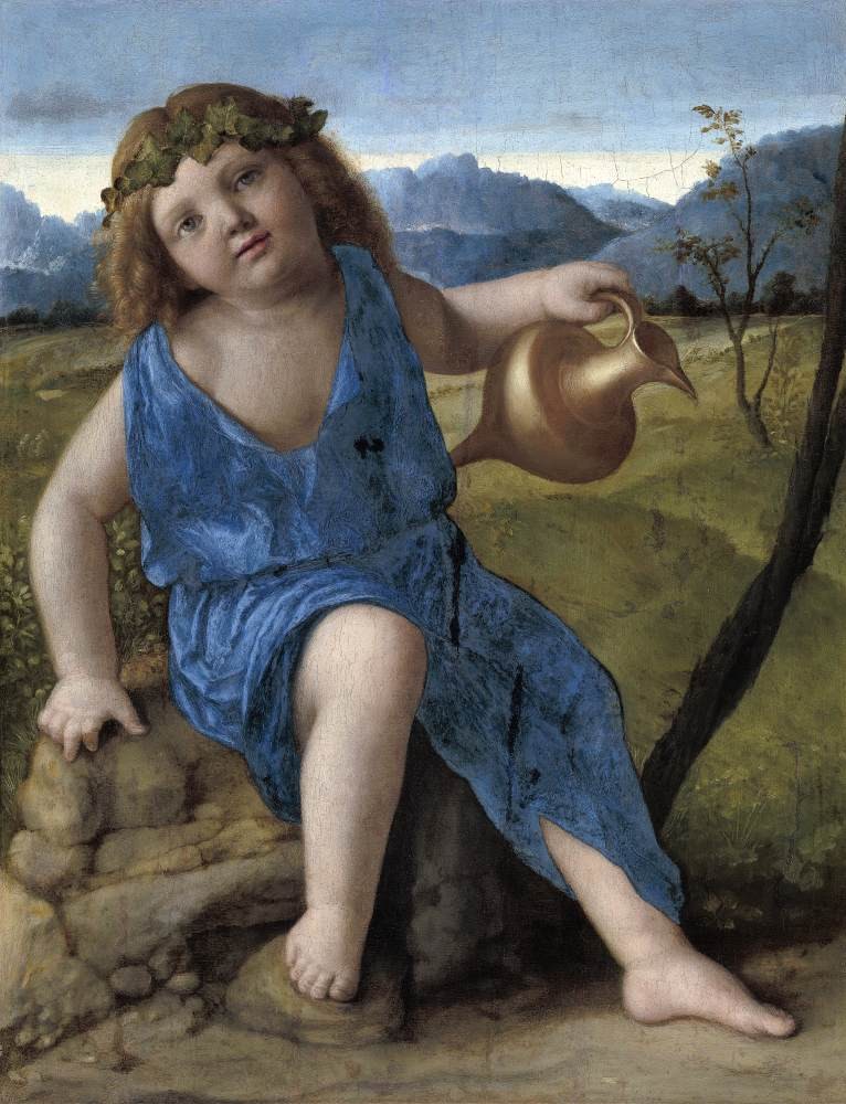 The Infant Bacchus - Giovanni Bellini
