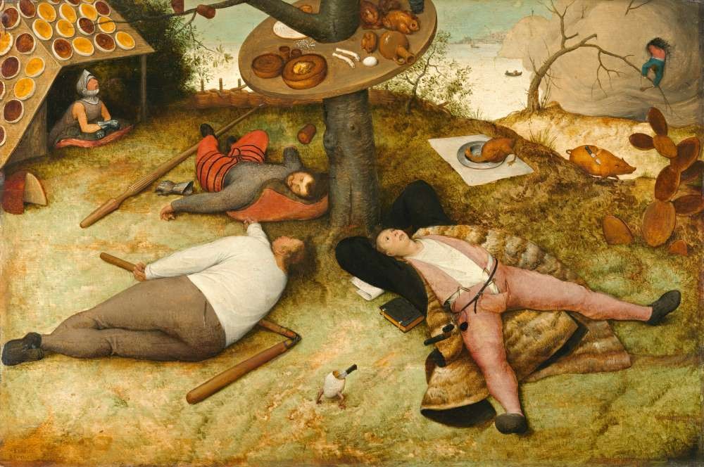 The land of Cockaigne - Pieter Bruegel